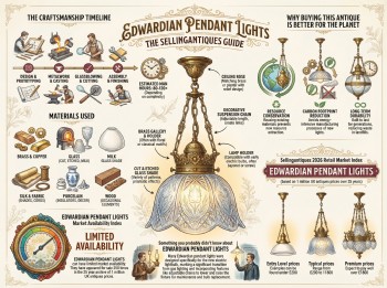 Edwardian Pendant Lights Guide Infographic