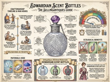 Edwardian Scent Bottles Guide Infographic