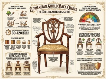Edwardian Shield Back Chairs Guide Infographic