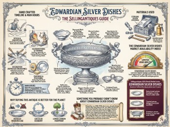 Edwardian Silver Dishes Guide Infographic