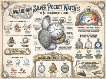 Edwardian Silver Pocket Watches Guide Infographic
