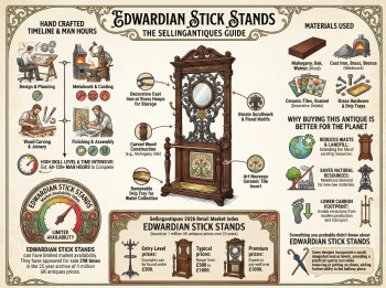 Edwardian Stick Stands Guide Infographic