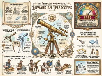 Edwardian Telescopes Guide Infographic