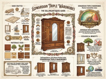 Edwardian Triple Wardrobes Guide Infographic