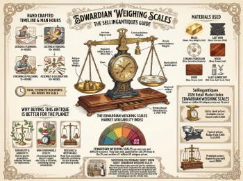 Edwardian Weighing Scales Guide Infographic