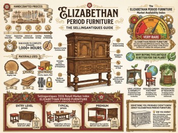 Elizabethan Period Furniture Guide Infographic