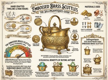 Embossed Brass Scuttles Guide Infographic