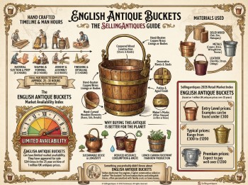 English Antique Buckets Guide Infographic