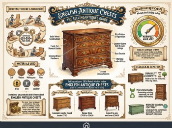 English Antique Chests Guide Infographic