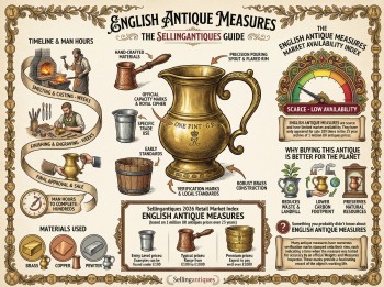 English Antique Measures Guide Infographic