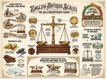 English Antique Scales Guide Infographic