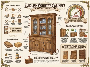 English Country Cabinets Guide Infographic