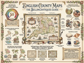 English County Maps Guide Infographic