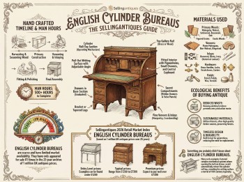 English Cylinder Bureaus Guide Infographic