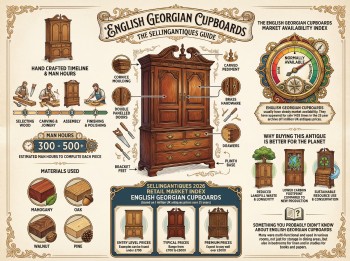 English Georgian Cupboards Guide Infographic