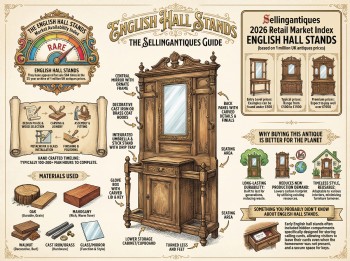 English Hall Stands Guide Infographic