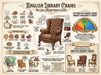 English Library Chairs Guide Infographic
