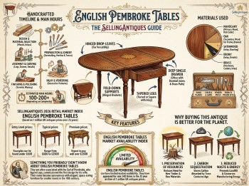 English Pembroke Tables Guide Infographic
