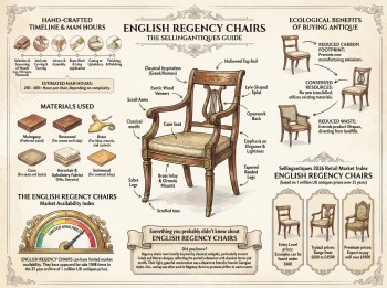 English Regency Chairs Guide Infographic