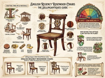 English Regency Rosewood Chairs Guide Infographic