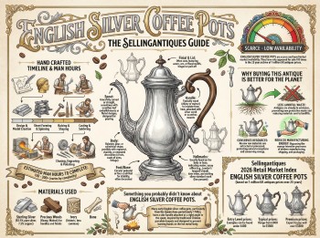 English Silver Coffee Pots Guide Infographic