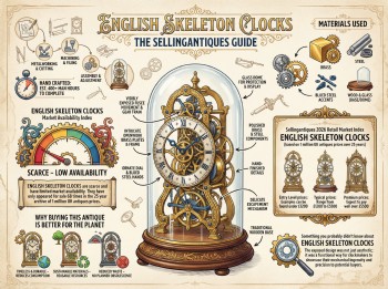 English Skeleton Clocks Guide Infographic