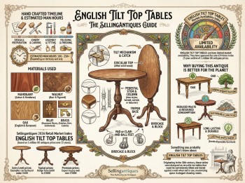 English Tilt Top Tables Guide Infographic