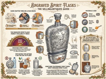 Engraved Spirit Flasks Guide Infographic