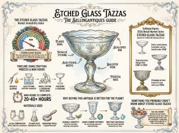 Etched Glass Tazzas Guide Infographic