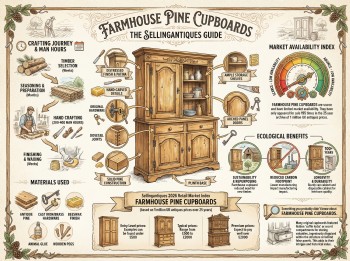 Farmhouse Pine Cupboards Guide Infographic