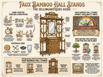 Faux Bamboo Hall Stands Guide Infographic