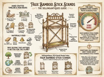 Faux Bamboo Stick Stands Guide Infographic