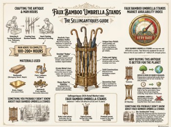 Faux Bamboo Umbrella Stands Guide Infographic