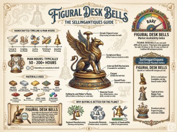 Figural Desk Bells Guide Infographic