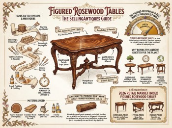 Figured Rosewood Tables Guide Infographic