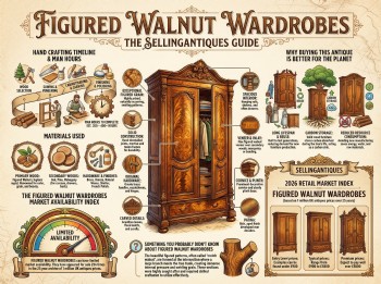 Figured Walnut Wardrobes Guide Infographic