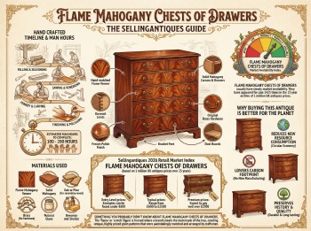 Flame Mahogany Chests Of Drawers Guide Infographic