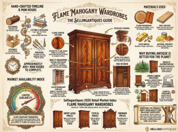 Flame Mahogany Wardrobes Guide Infographic
