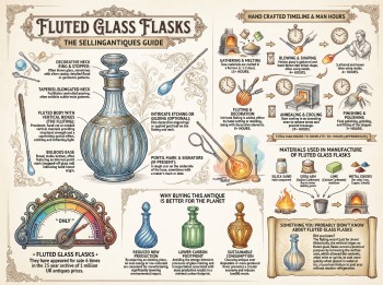 Fluted Glass Flasks Guide Infographic