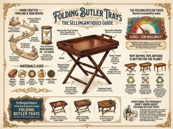 Folding Butler Trays Guide Infographic