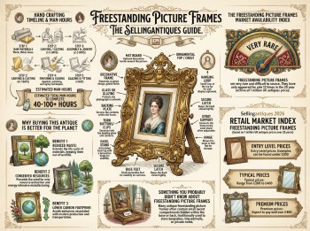 Freestanding Picture Frames Guide Infographic