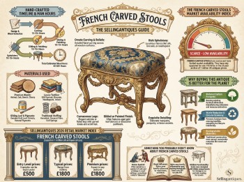 French Carved Stools Guide Infographic
