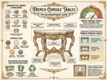 French Console Tables Guide Infographic