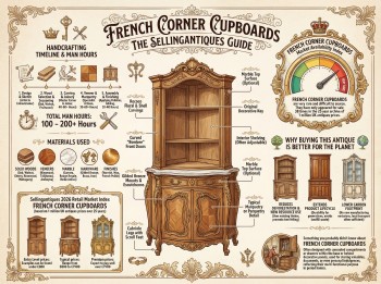 French Corner Cupboards Guide Infographic