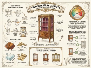 French Display Cabinets Guide Infographic