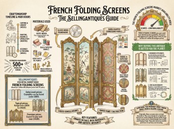 French Folding Screens Guide Infographic