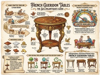 French Gueridon Tables Guide Infographic