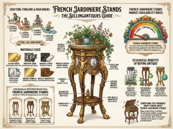 French Jardiniere Stands Guide Infographic