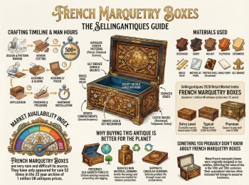 French Marquetry Boxes Guide Infographic