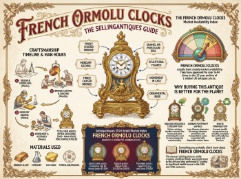 French Ormolu Clocks Guide Infographic
